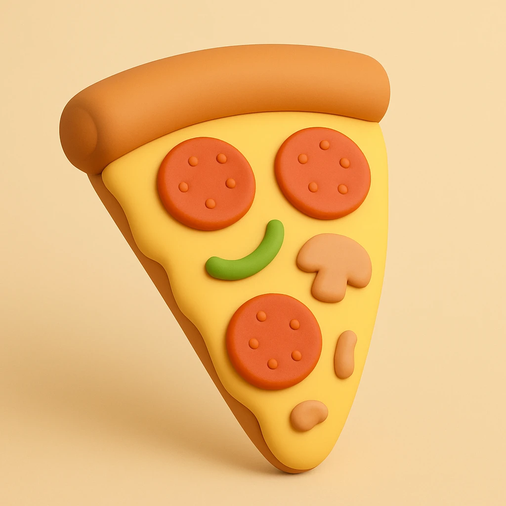 slice of pizza emoji