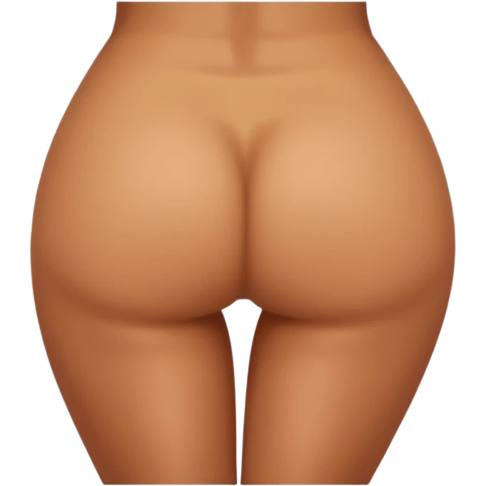 firm buttocks emoji