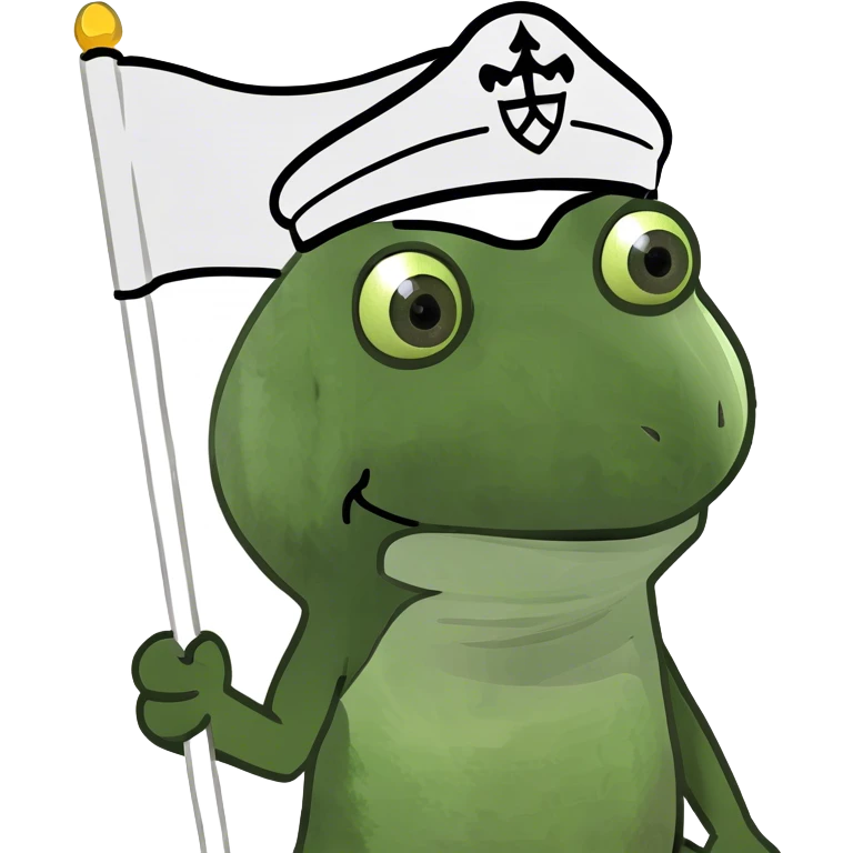 bufo holding a white flag emoji