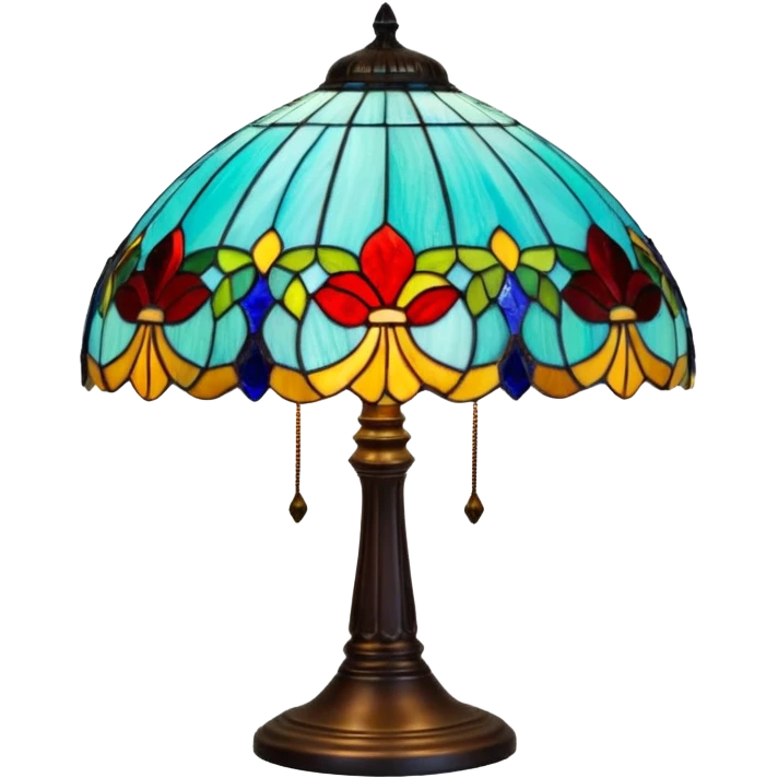 Tiffany lamp emoji