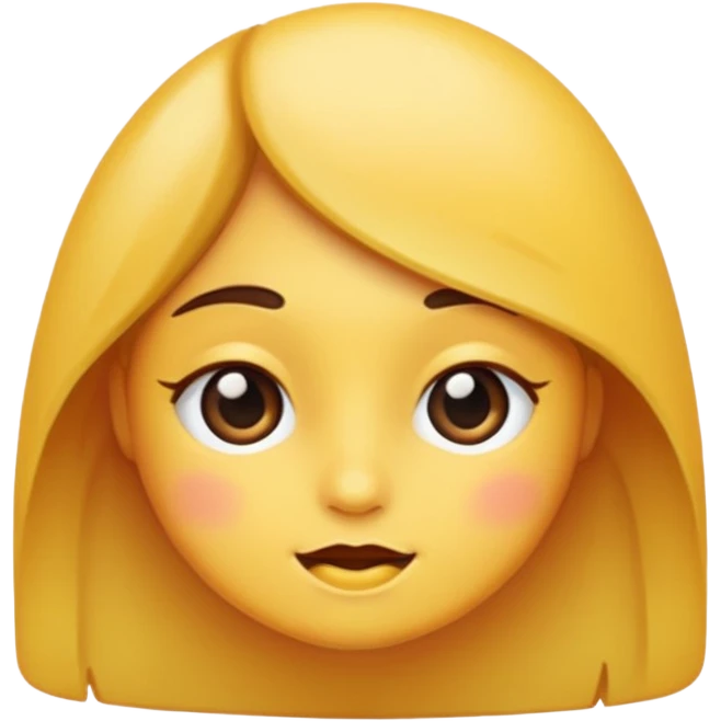 A pretty emoji