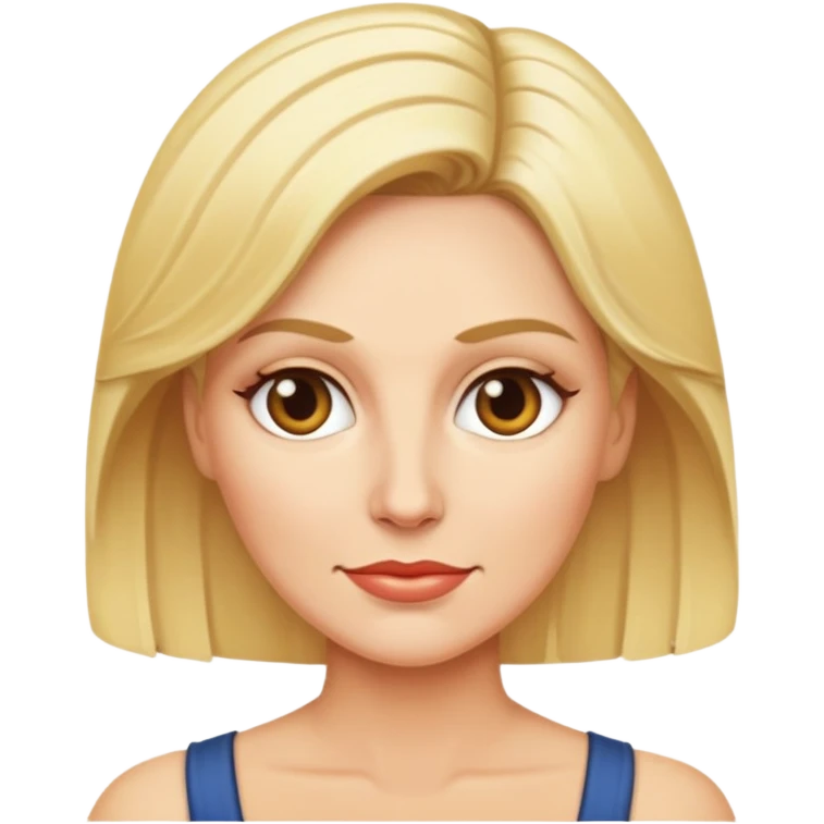blonde milf emoji
