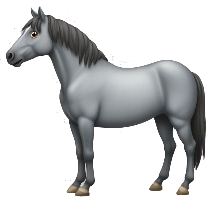 horse pooping emoji