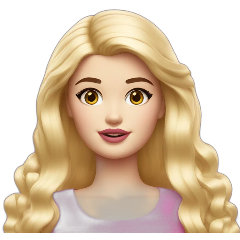 Barbie Ferreira blond emoji