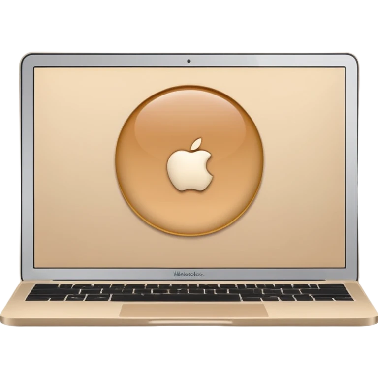 light beige macbook  emoji