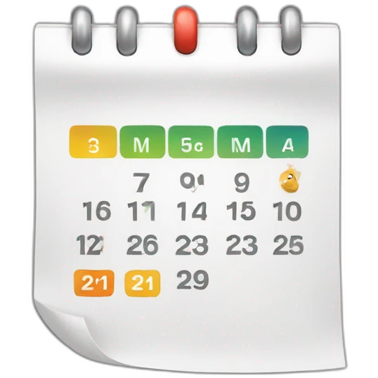 calender emoji