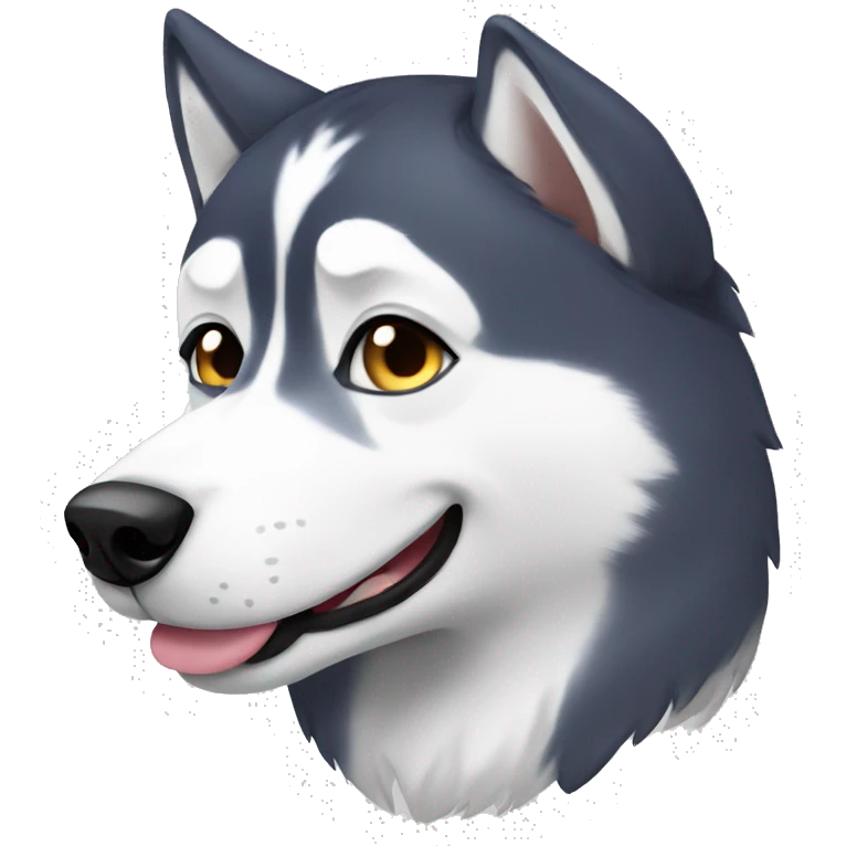 Husky cute  emoji