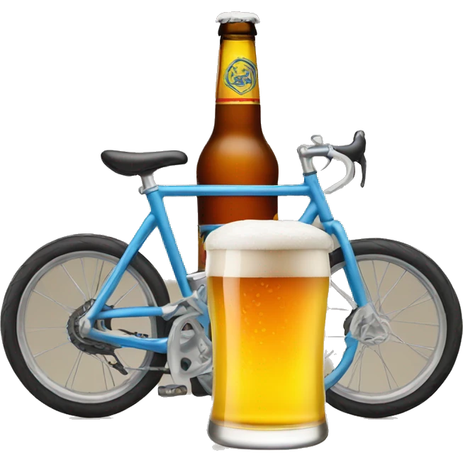 bike beer emoji