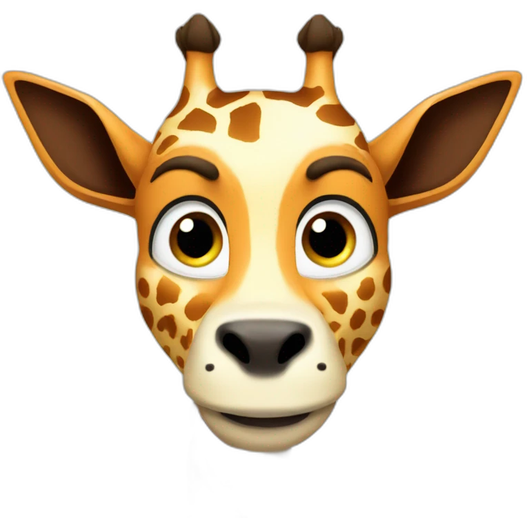 Girafe goku emoji