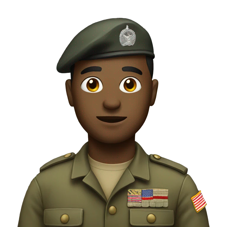 Soldier emoji