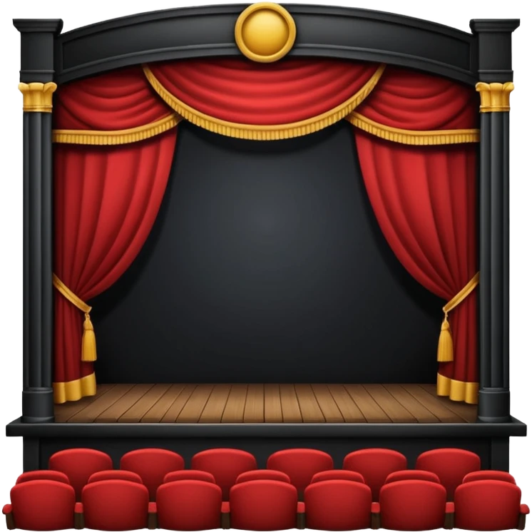 theater stage emoji
