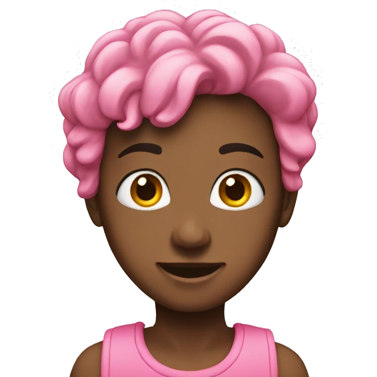 Pink emoji