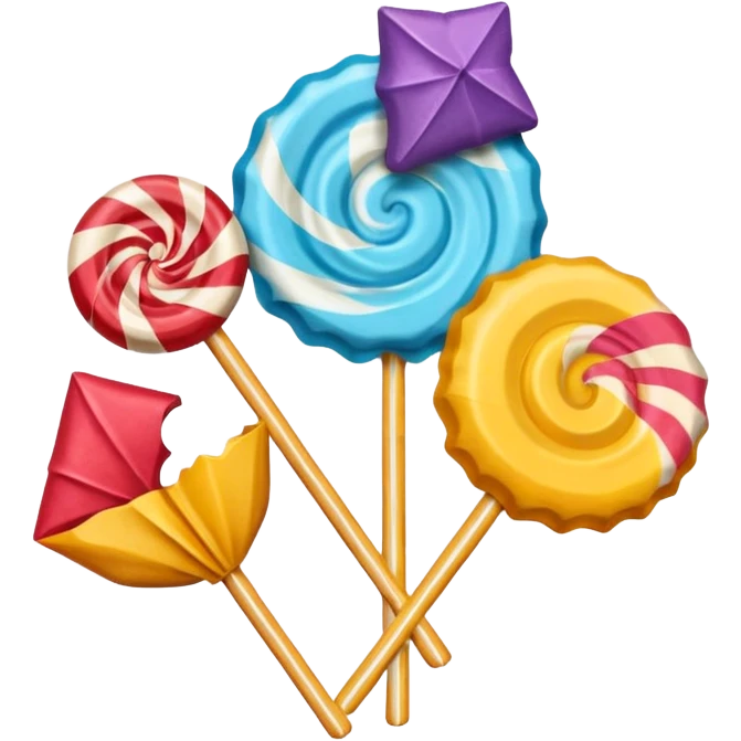 paper wraped candy emoji