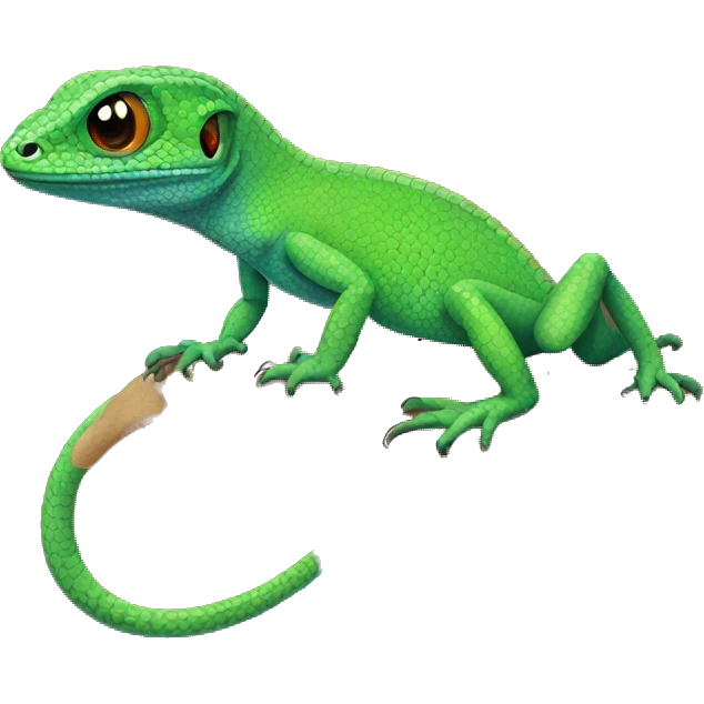 Puerto Rican Ground Lizard emoji
