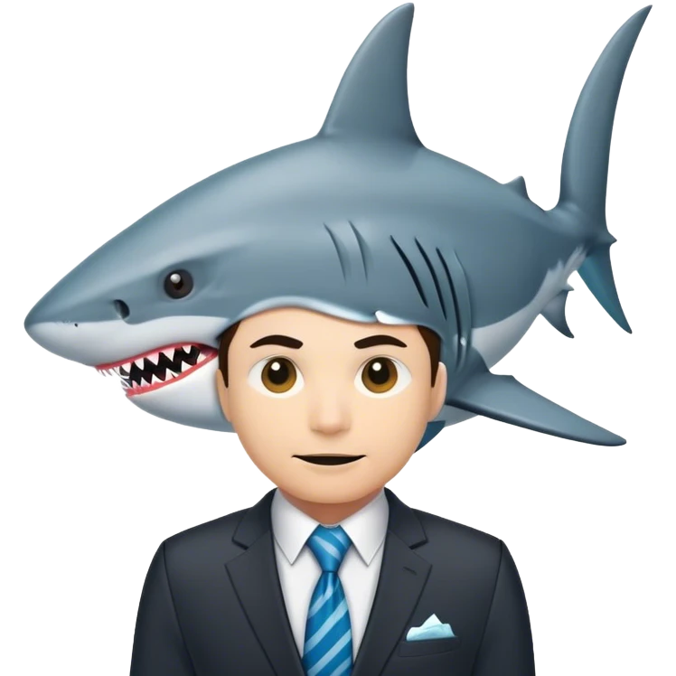 Corporate Shark emoji