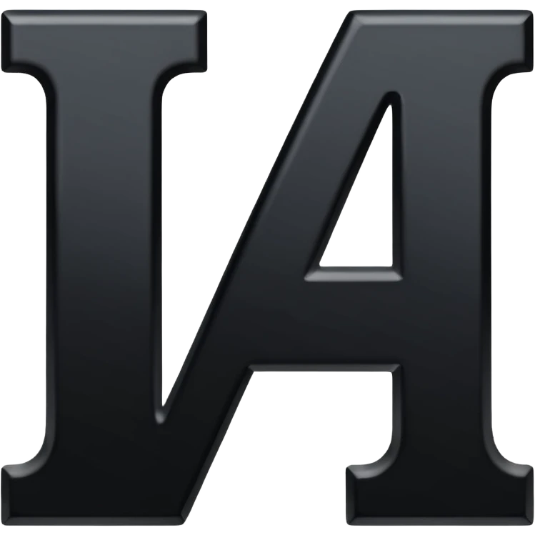 just the letters i and a next to eachother emoji