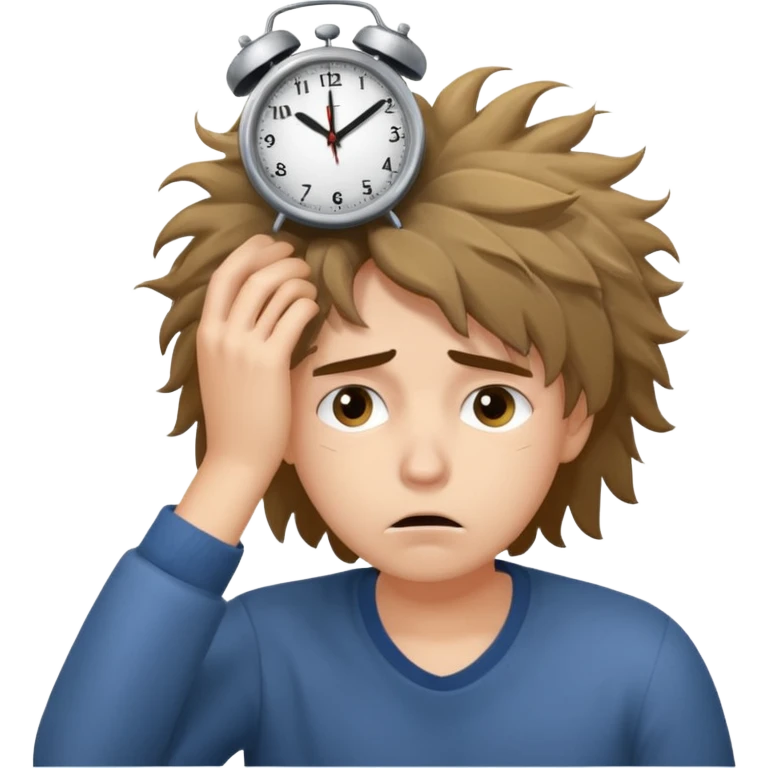 Опоздание emoji