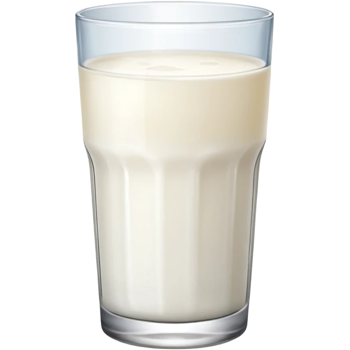 25% full milk glass emoji