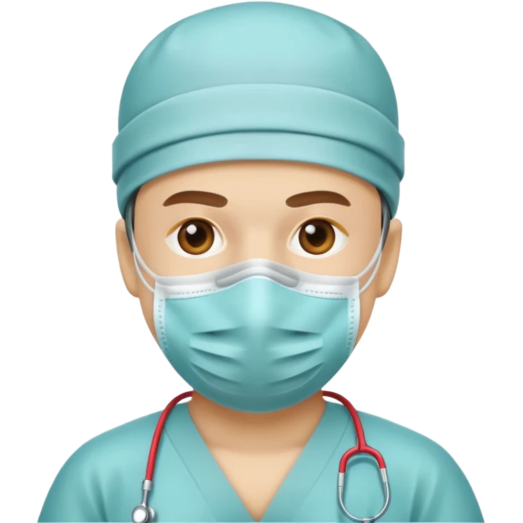 Surgeon mask emoji