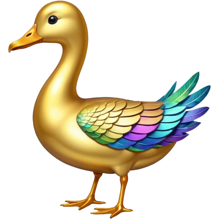 more interesting one golden goose emoji