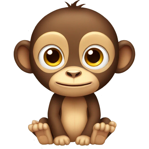 cute monkey emoji