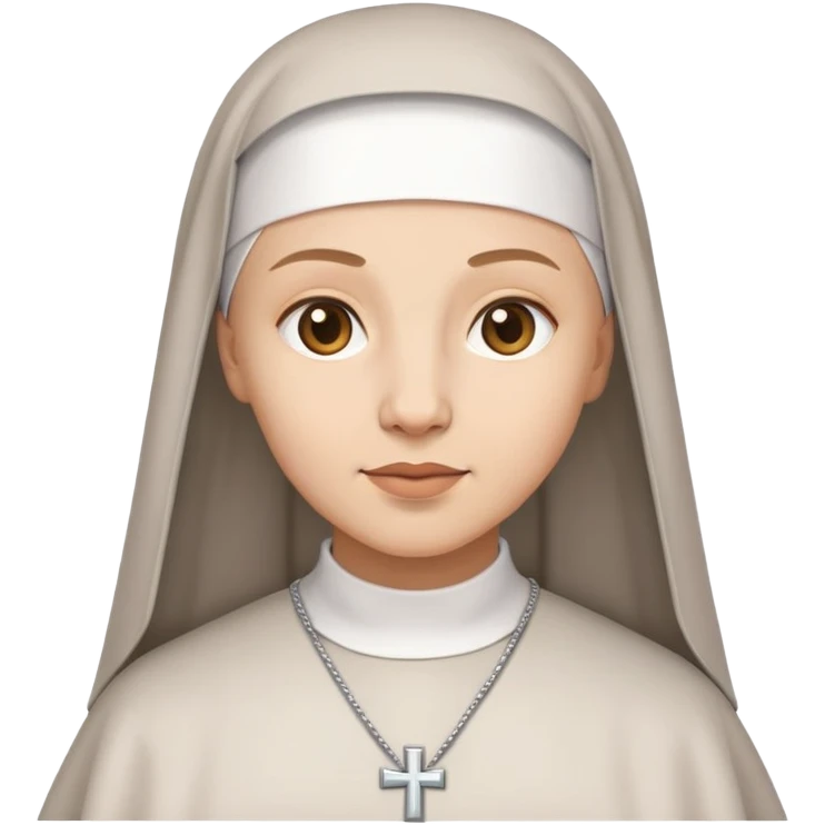 The nun emoji