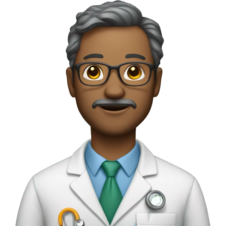 professor-infectious disease specialist, 42-year-old man emoji