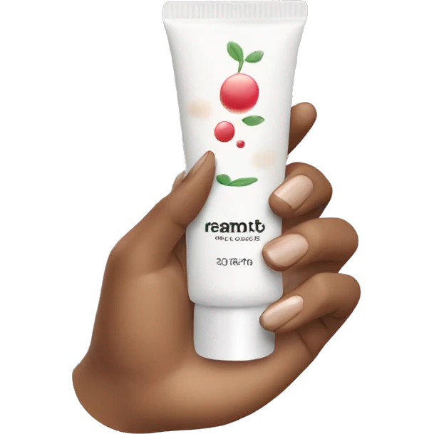 hand cream emoji
