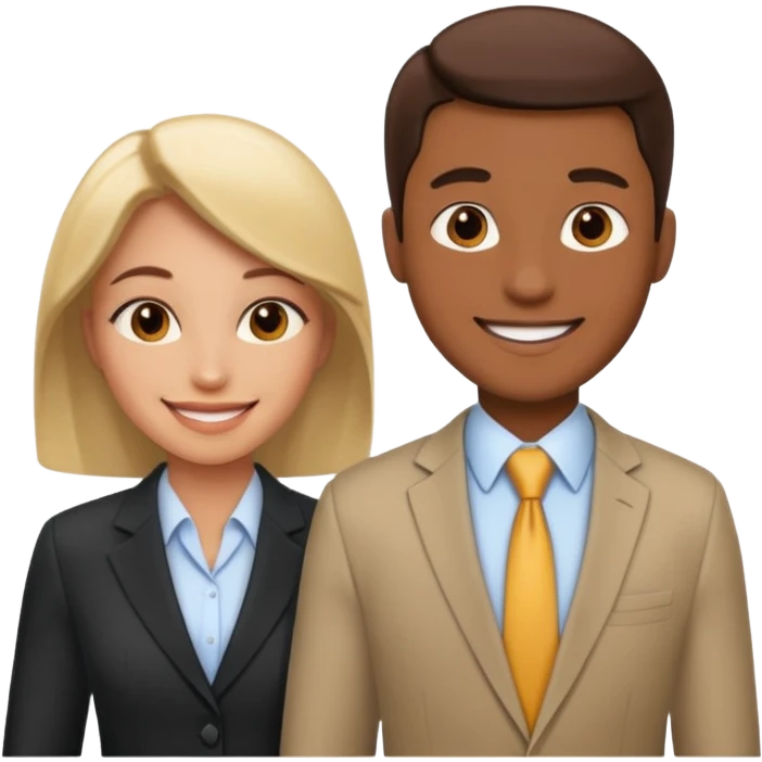 2 business people  emoji