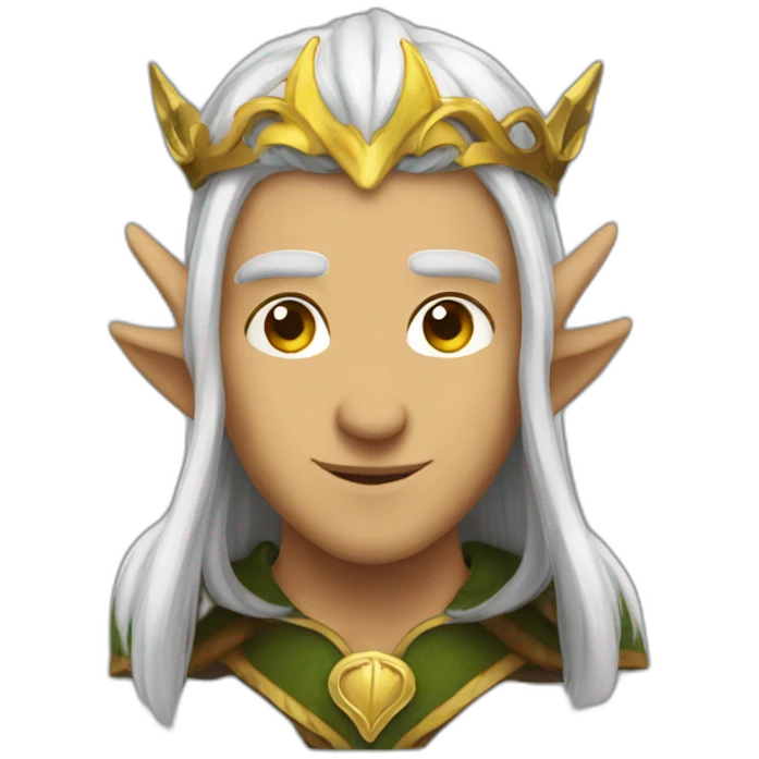 Tranduil elf king emoji