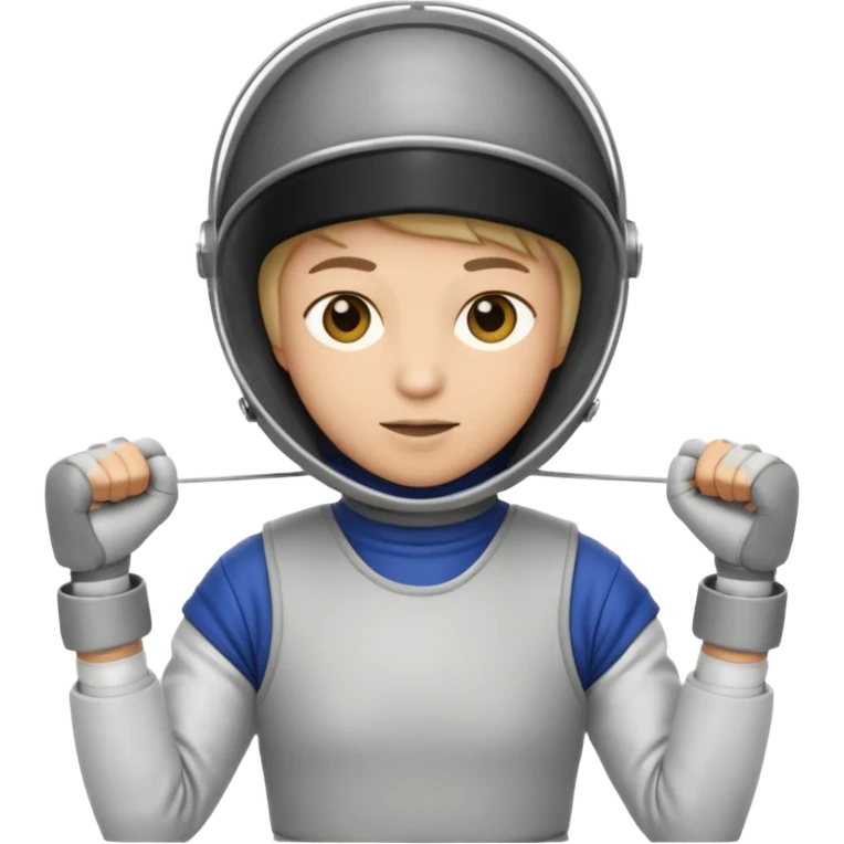 One of the two people who are fencing emoji