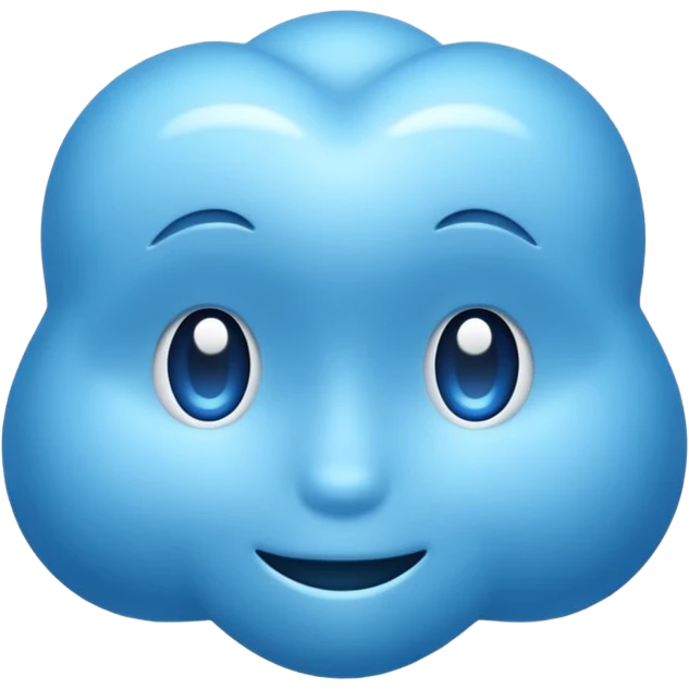 converti in azzurro emoji