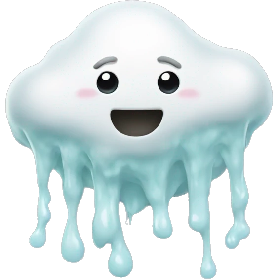 White slime emoji