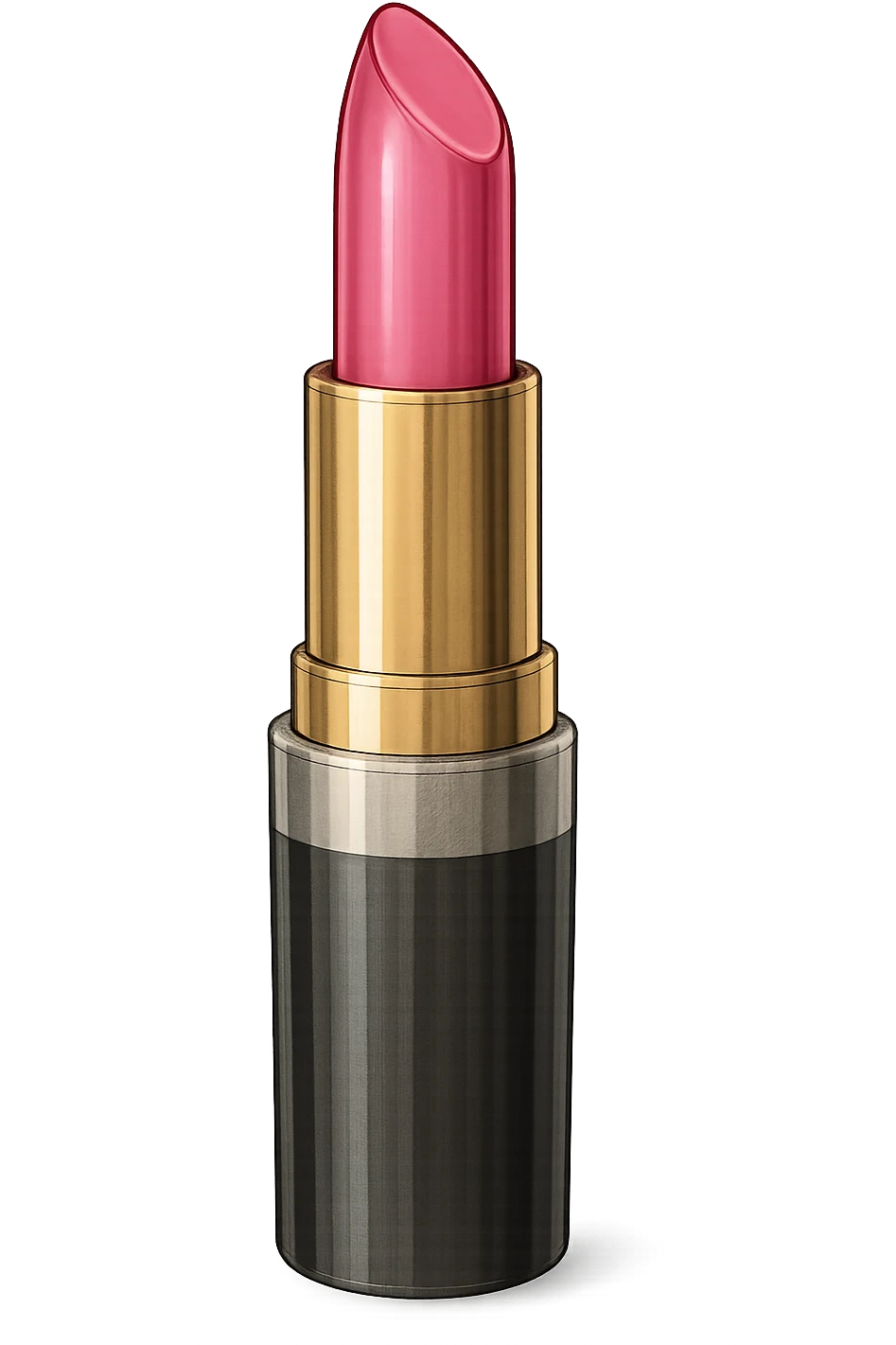 pink lipstick, digital illustration emoji