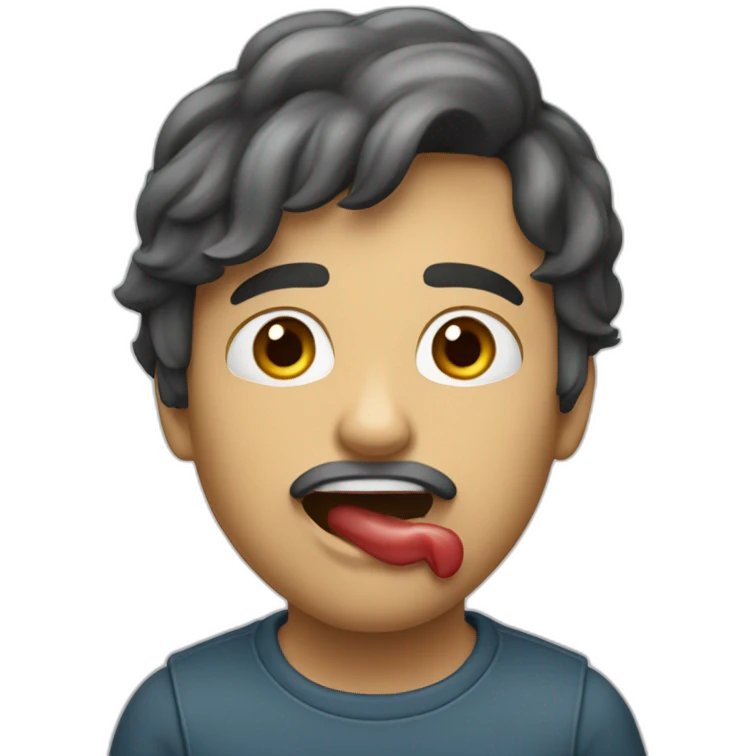 Une bouche choqué emoji