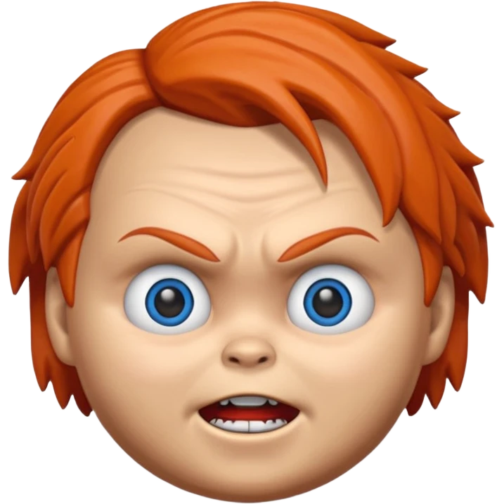 Un emojin de chuky emoji