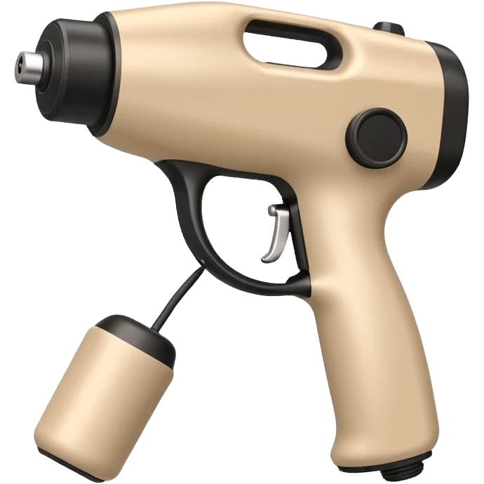 Beige slim massage gun emoji