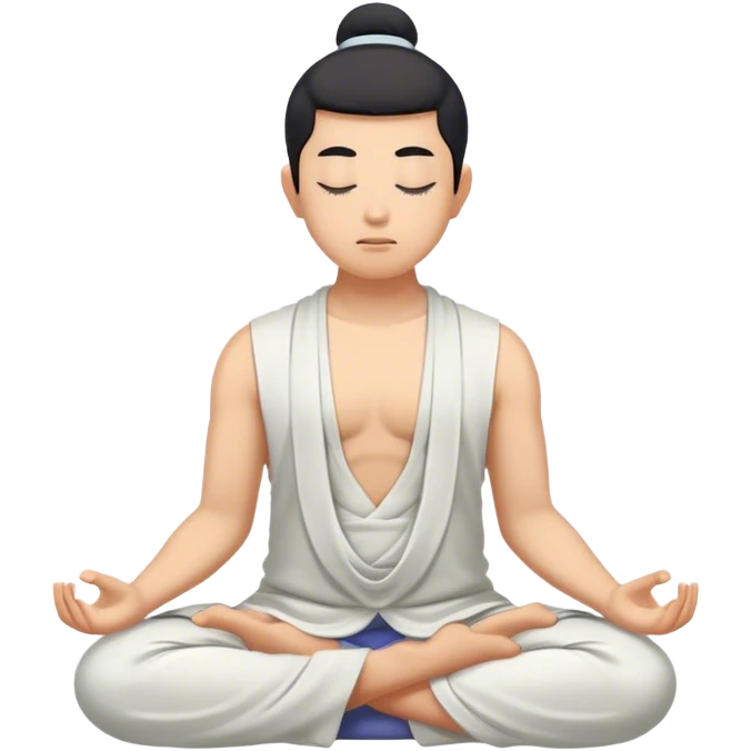 Meditando emoji