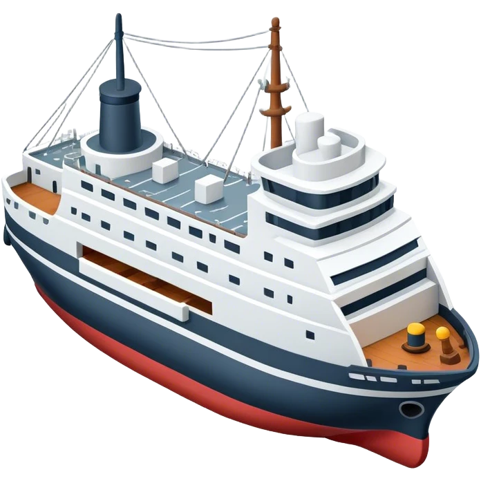 isometric ship emoji