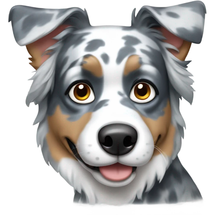 blue merle dog emoji