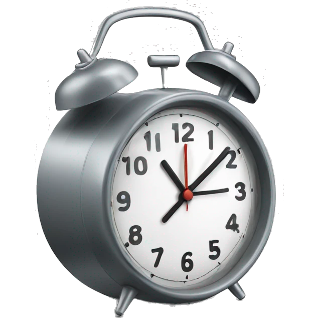 Alarm clock emoji