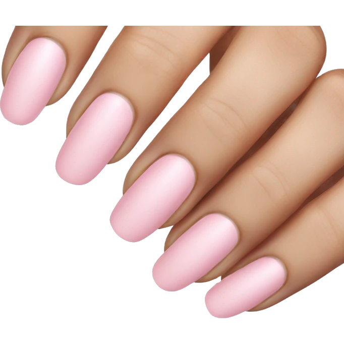 Light pink nails emoji