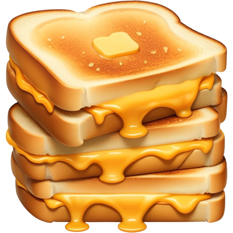 Grilled cheese on sourdough  emoji