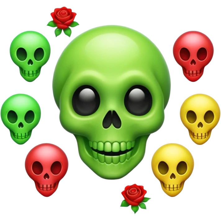 alien emoji ghost emoji skull emoji wet rose emoji laughing emoji emoji