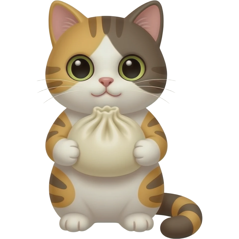 cat bao bun emoji perfect for slack emoji