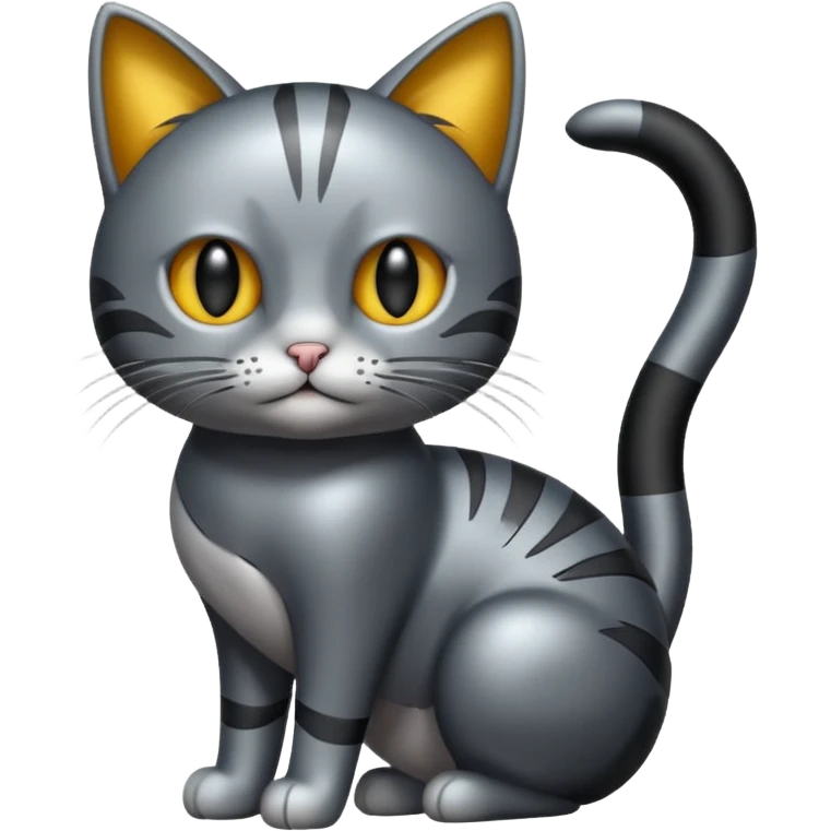 
cat's iron tail emoji
