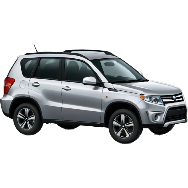 Car Suzuki vitara gray emoji