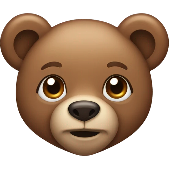bear heart eyes emoji