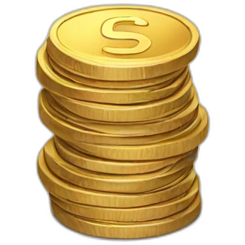 STACKING COIN emoji