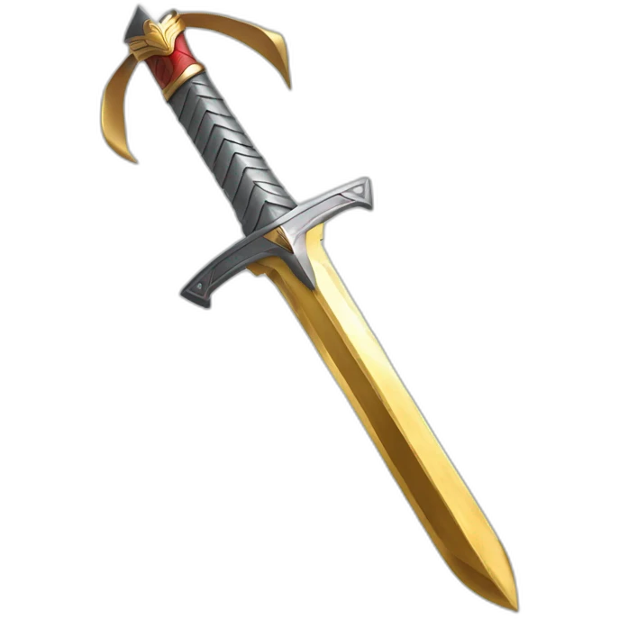 wonder woman sword emoji